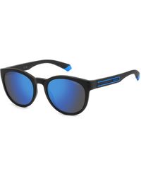 Polaroid - Pld 2150/S Oy4/5X Sunglasses Polycarbonate Round Polarized Mirror - Lyst