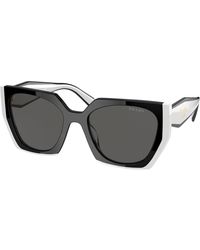 Prada - Pr 15Ws 09Q5S0 Sunglasses Acetate Squared Normal - Lyst