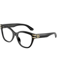 Dolce & Gabbana - Dg3418 501 Optical Frames Acetate Butterfly Normal - Lyst