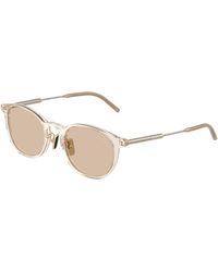 Moncler - Me6011D Barbb 300393 Sunglasses Acetate Round Normal - Lyst