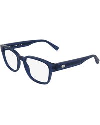 Lacoste - L4012 410 Optical Frames Bio-Injected Squared Normal - Lyst