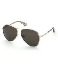 Nina Ricci - Snr407 340 Sunglasses Metal Pilot Normal - Lyst