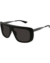 McQueen - Am0492S 002 Sunglasses Acetate Pilot - Lyst