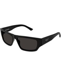 Balenciaga - Bb0366S 001 Sunglasses Acetate Squared - Lyst