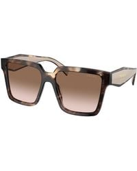 Prada - Pr 24Zs 07R0A6 Sunglasses Acetate Squared Normal Shaded - Lyst