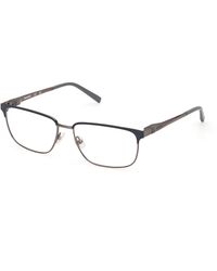 Timberland - Tb50027 091 Optical Frames Metal Squared Normal - Lyst
