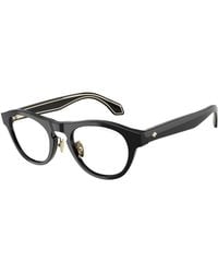 Giorgio Armani - Ar8225 50011W Sunglasses Acetate Transparent Round Normal - Lyst