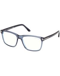 Tom Ford - Ft5479-B 90 Optical Frames Acetate Geometric Normal - Lyst