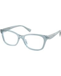 Ralph Lauren - Ra7202U 6382 Optical Frames Acetate Transparent Geometric Normal - Lyst