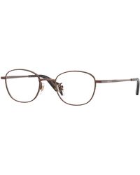 Burberry - Be1403D 1360 Optical Frames Metal Transparent Pantos Normal - Lyst