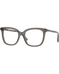 Burberry - Be2430 4160 Optical Frames Acetate Squared Normal - Lyst