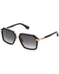 Police - Splq92 Mercury 2 300 Sunglasses Metal Smoke Geometric Normal Nuanced - Lyst