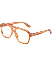 Dolce & Gabbana - Dg3452 3483 Optical Frames Acetate Transparent Pilot Normal - Lyst
