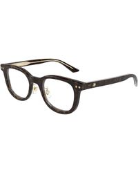 Montblanc - Mb0450Oj 003 Optical Frames Acetate Transparent Round - Lyst