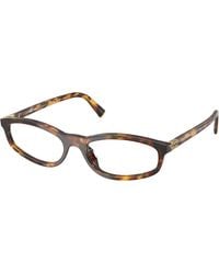Miu Miu - Mu A06S 14L08N Sunglasses Acetate Transparent Geometric Normal - Lyst