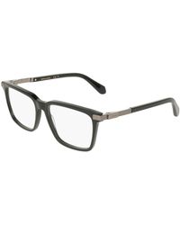 Ferragamo - Sf3065 001 Optical Frames Acetate Squared Normal - Lyst