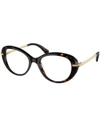 Swarovski - Sk2001 1002 Optical Frames Acetate Transparent Round Normal - Lyst