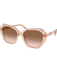 Swarovski - Sk6017 106313 Sunglasses Acetate Geometric Normal Shaded - Lyst