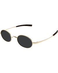 Saint Laurent - Sl 948 T 004 Sunglasses Titanium Round - Lyst