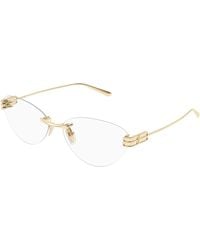Balenciaga - Bb0489O 004 Optical Frames Metal Transparent Cat Eye - Lyst