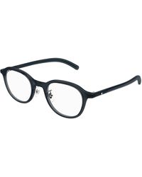 Montblanc - Mb0419Oj 001 Optical Frames Transparent Round - Lyst