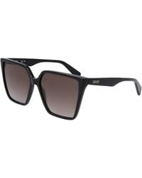 Liu Jo - Lj798S 001 Sunglasses Acetate Squared Normal Shaded - Lyst