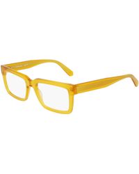 Calvin Klein - Ckj24616 275 Optical Frames Acetate Squared Normal - Lyst