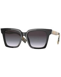 Burberry - Be4335 Maple 39298G Sunglasses Acetate Squared Normal Shaded - Lyst