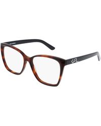 KARL LAGERFELD - Kl6050 215 Optical Frames Acetate Squared Normal Normal - Lyst