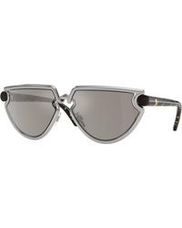 Burberry - Be3152 10056G Sunglasses Metal Geometric Mirrored Mirror - Lyst