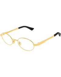 Bottega Veneta - Bv1470S 005 Sunglasses Metal Transparent Round - Lyst