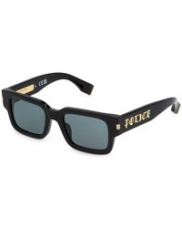 Police - Splp32E G.O.A.T. 1 700Y Sunglasses Acetate Squared Normal - Lyst