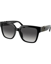Michael Kors - Mk2170U Karlie 30058G Sunglasses Injected Squared Normal Shaded - Lyst