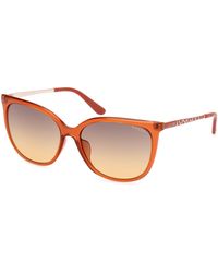 Guess - Gu00150-H 44F Sunglasses Injected Squared Normal - Lyst