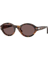 Persol - Po3378S Loris 105253 Sunglasses Acetate Round Normal - Lyst