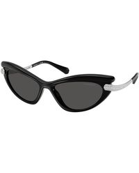 Swarovski - Sk6038 103887 Sunglasses Injected Cat Eye Normal - Lyst
