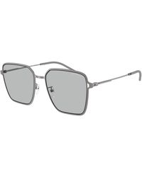 Emporio Armani - Ea2159D 300387 Sunglasses Metal Squared Normal - Lyst