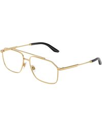 Dolce & Gabbana - Dg1364 02 Optical Frames Metal Pilot Normal - Lyst