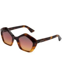 Marni - Zxy Eluvi Faded Sunglasses Acetate Geometric Normal Nuanced - Lyst