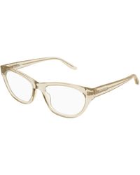 Balenciaga - Bb0500O 005 Optical Frames Acetate Transparent Cat Eye - Lyst