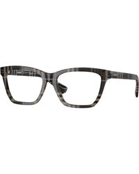 Burberry - Be2440 4199 Optical Frames Acetate Squared Normal - Lyst