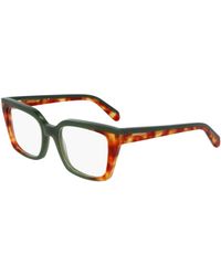 Ferragamo - Sf3010 335 Optical Frames Acetate Squared Normal - Lyst
