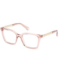MAX&Co. - Mo5189 072 Optical Frames Injected Squared Normal - Lyst