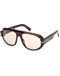 Tom Ford - Ft1102 Blake-02 52E Sunglasses Acetate Pilot Photochromatic - Lyst