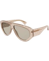 Gucci - Gg2128S 005 Sunglasses Acetate Pilot - Lyst