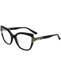 KARL LAGERFELD - Kl6132 013 Optical Frames Acetate Cat Eye Normal Normal - Lyst