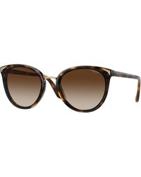 Vogue Eyewear - Vo5230S W65613 Sunglasses Nylon Butterfly Normal Shaded - Lyst