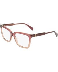 Liu Jo - Lj2839 619 Optical Frames Bio-Inject Squared Normal - Lyst