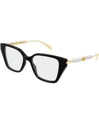 Gucci - Gg1969O 001 Optical Frames Acetate Transparent Cat Eye - Lyst