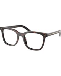 Prada - Pr B11V 08Q1O1 Optical Frames Acetate Pillow Normal - Lyst